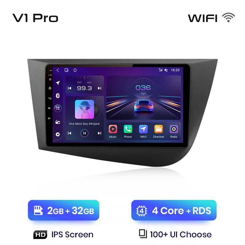 Junsun Wireless CarPlay Android Auto do Seat Leon MK2 2005-2012