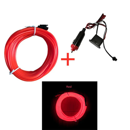 5m taśma LED do wnętrza samochodu z USB