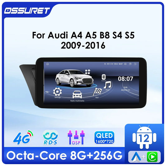 Android 13 Autoradio Carplay do Audi A4 A5 S4 S5