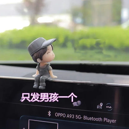 Figurki dekoracyjne dla par do wnętrza samochodu