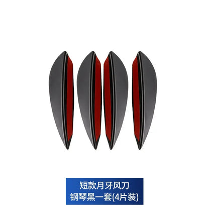 4/6x dekoracyjne wloty zderzaka samochodowego