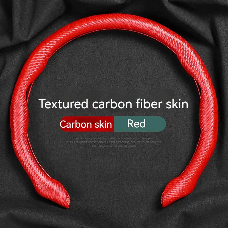 Pokrowiec na kierownicę zamszowy, antypoślizgowy, uniwersalny