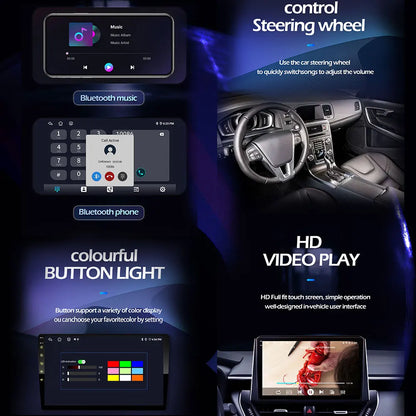 Radio Android 14 Carplay do Ford Transit 2015-2018