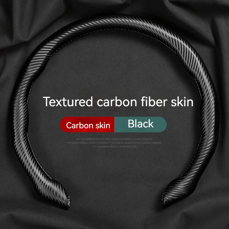 Pokrowiec na kierownicę zamszowy, antypoślizgowy, uniwersalny