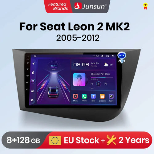 Junsun Wireless CarPlay Android Auto do Seat Leon MK2 2005-2012