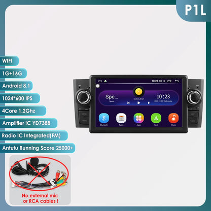 Hizpo Octa Core 7862 radio samochodowe do FIAT Grande Punto 2007-2012