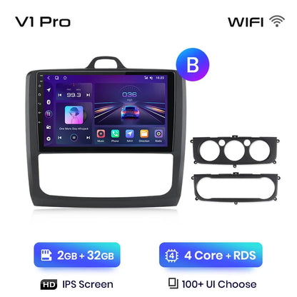 Junsun CarPlay Android Auto do Ford Focus 2 3 Mk2 Mk3 2004-2011