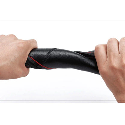 Pokrowiec na kierownicę DIY z miękkiej skóry