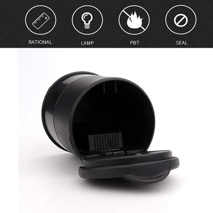 Przenośna popielniczka LED – uniwersalna do auta