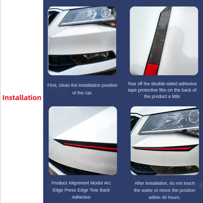 Ochrona zderzaka samochodowego – naklejki antyzadrapaniowe