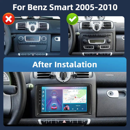 Podofo Wireless CarPlay do Smart Fortwo 451 2005-2015