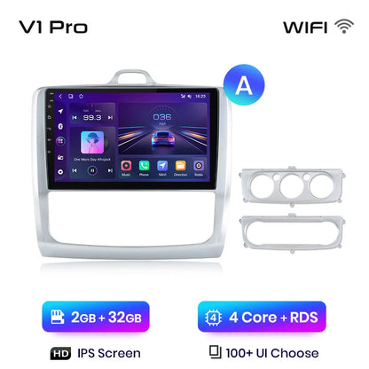 Junsun CarPlay Android Auto do Ford Focus 2 3 Mk2 Mk3 2004-2011