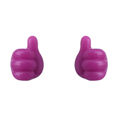 Haczyk w kształcie ręki do przechowywania kabli w samochodzie