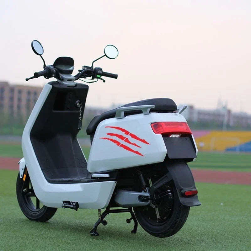 Naklejka motocyklowa Monster Claw, wodoodporna, odblaskowa