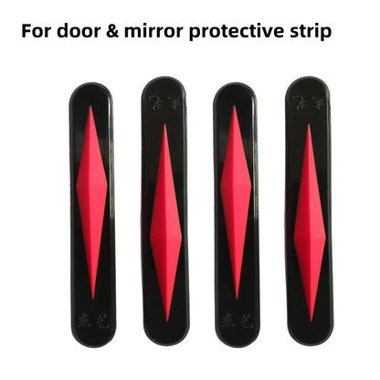 Ochrona zderzaka samochodowego – naklejki antyzadrapaniowe