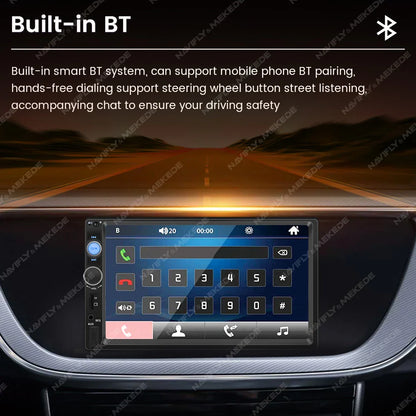 7-calowy radio samochodowe z dotykowym ekranem HD