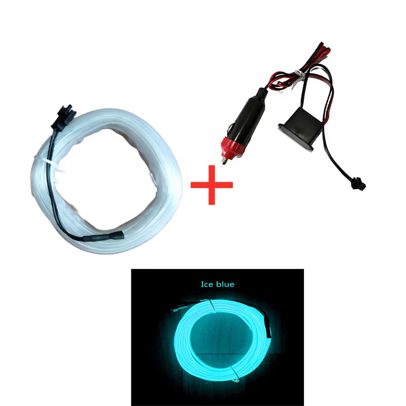 5m taśma LED do wnętrza samochodu z USB