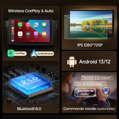 Junsun CarPlay Android Auto do Ford Focus 2 3 Mk2 Mk3 2004-2011