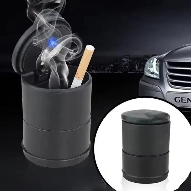 Przenośna popielniczka LED – uniwersalna do auta