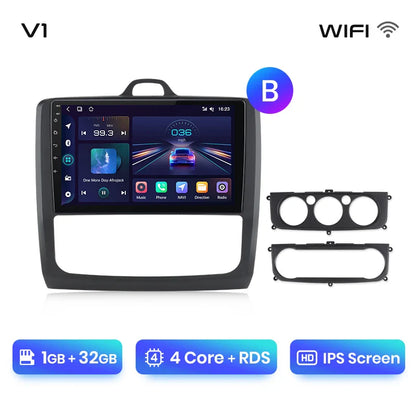 Junsun CarPlay Android Auto do Ford Focus 2 3 Mk2 Mk3 2004-2011