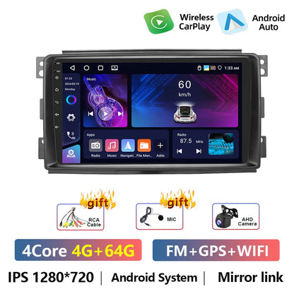 Podofo Wireless CarPlay do Smart Fortwo 451 2005-2015