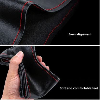 Pokrowiec na kierownicę DIY z miękkiej skóry